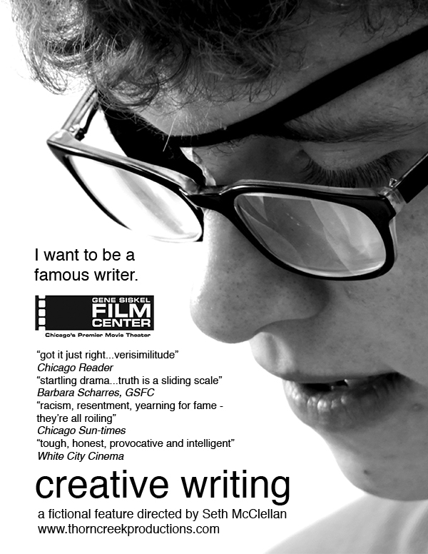 Creative Writing Seth McClellan poster